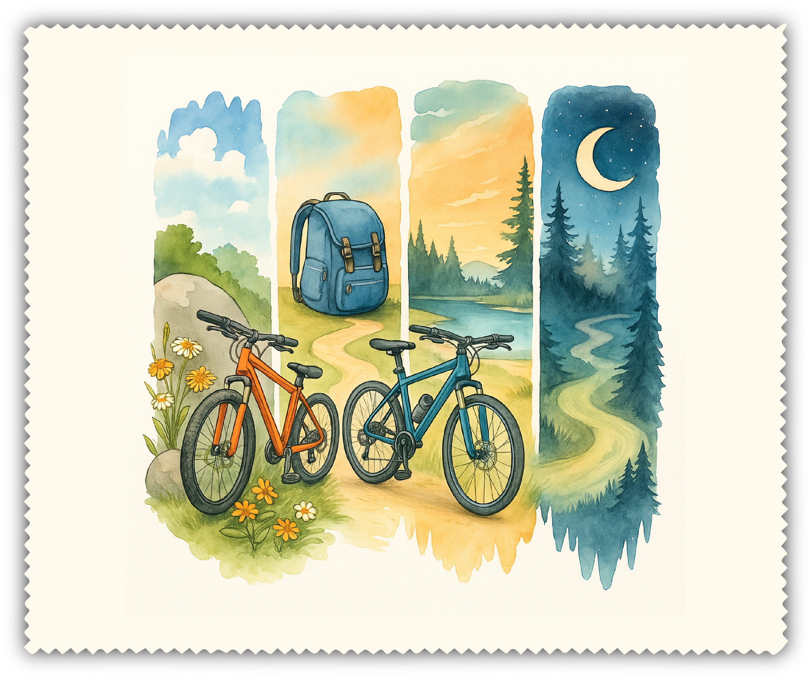 Čistící utěrka - cyklistika