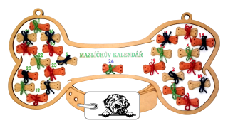 Adventní kalendář pro mazlíčka Teriér