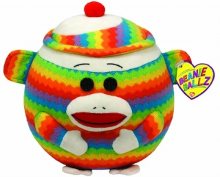 Beanie Ballz Opice duhová 33cm